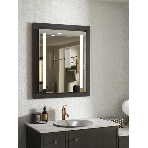 KOHLER Verdera® Aluminum SingleDoor Lighted Mirror Medicine